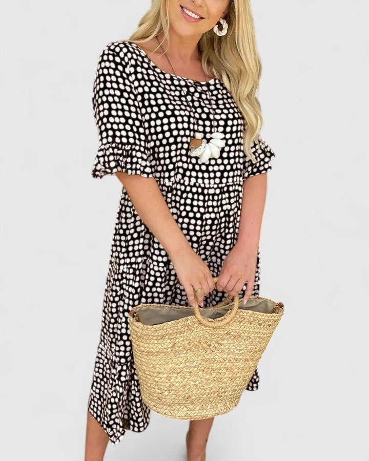 Valantomode | Chic and Breezy Summer Dress for Effortless Style