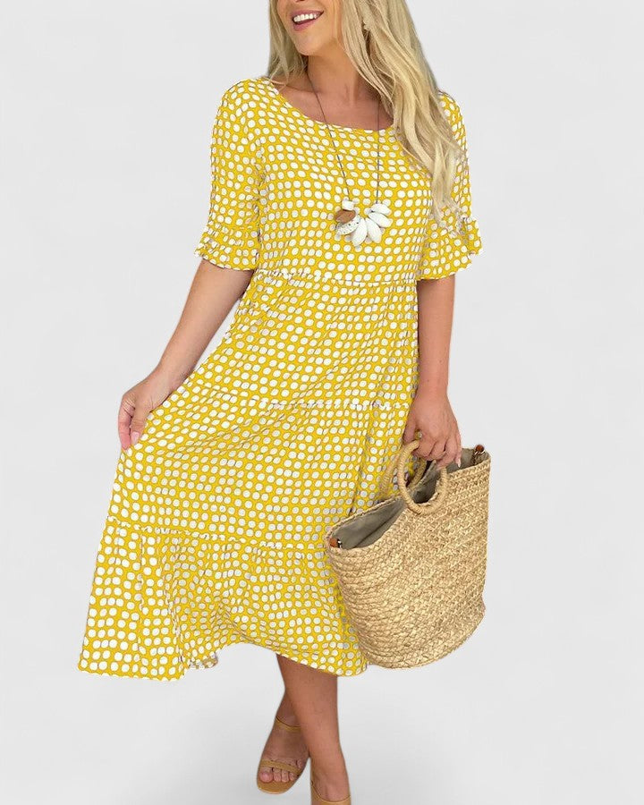 Valantomode | Chic and Breezy Summer Dress for Effortless Style