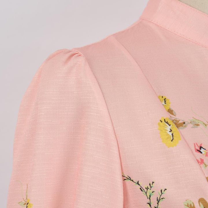 Valantomode | Chic Printed Mini Dress for Effortless Style