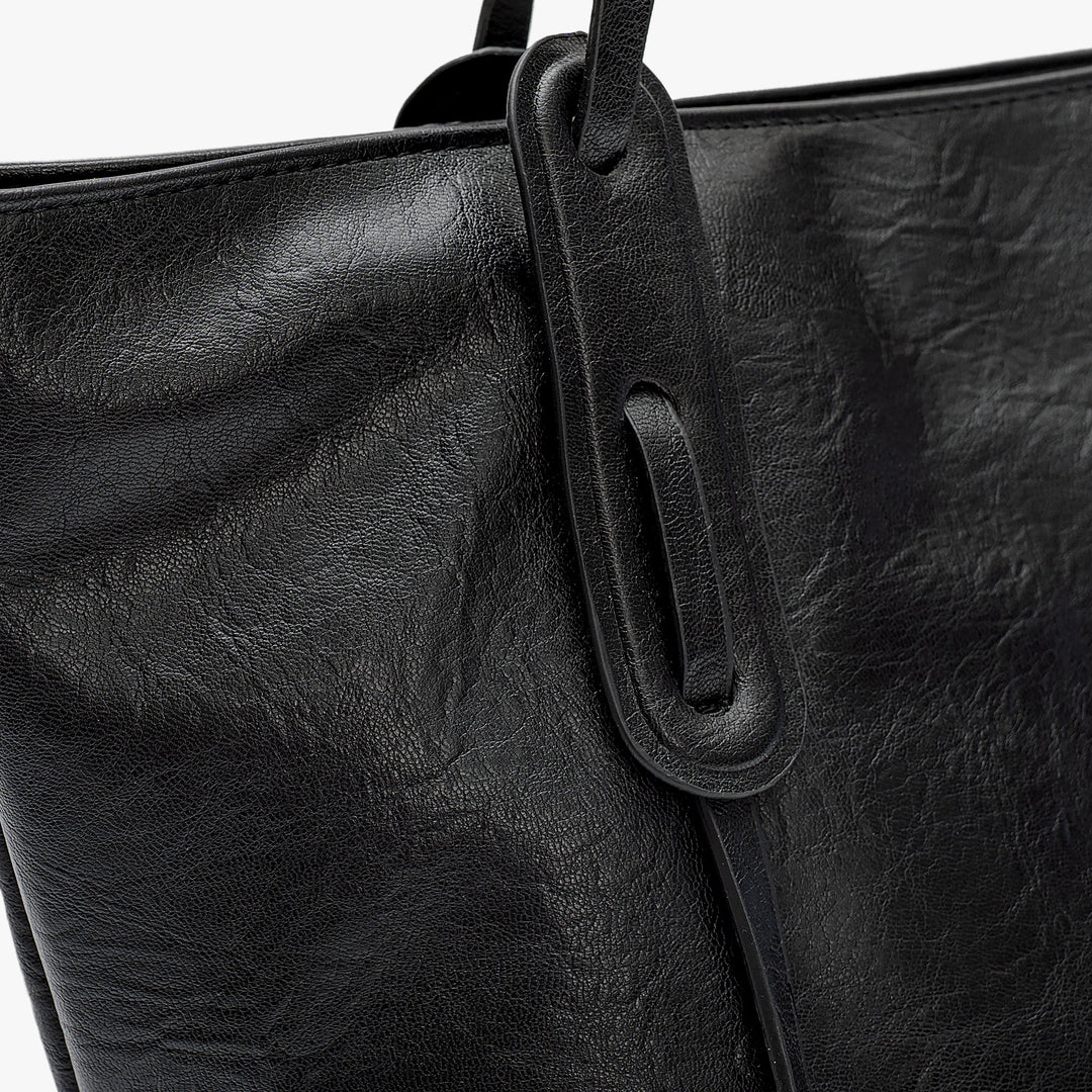 Valantomode | Aspen Horizon Tote – Premium Vegan Leather Large Professional Shoulder Bag