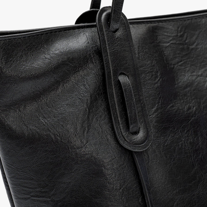 Valantomode | Aspen Horizon Tote – Premium Vegan Leather Large Professional Shoulder Bag