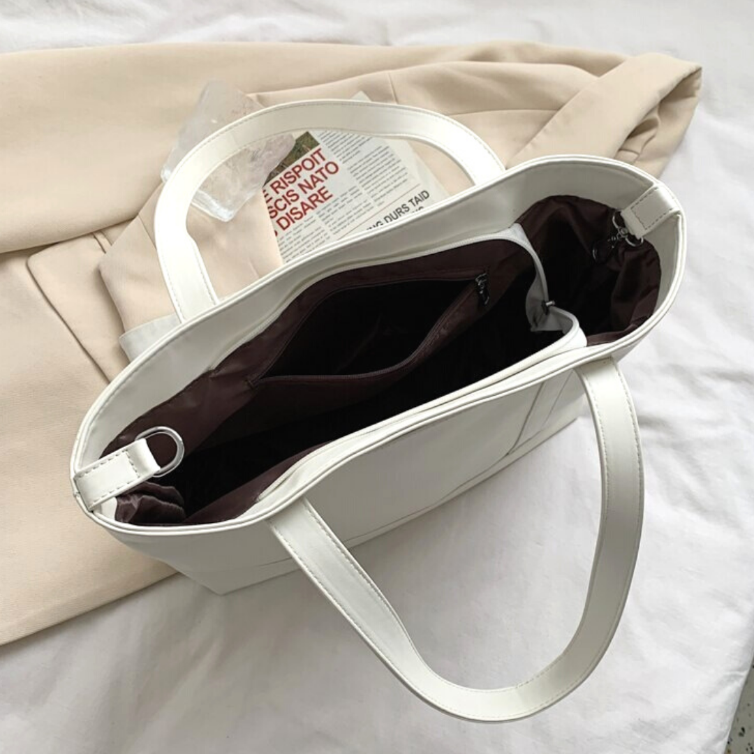 Valantomode | The ‘Aurelius’ Fluid Tote – Veridian Grace & Kinetic Command