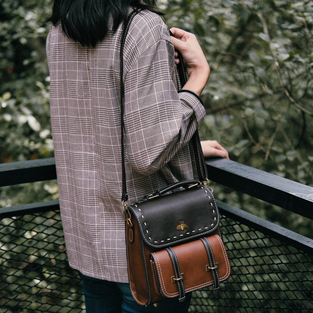 Valantomode | The Apis Executive Leather Backpack – Vertical Command & Tactical Mobility