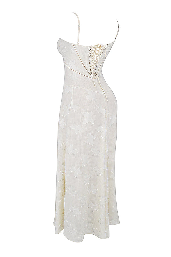 Valantomode | Elegant Embroidered Maxi Dress by Dean