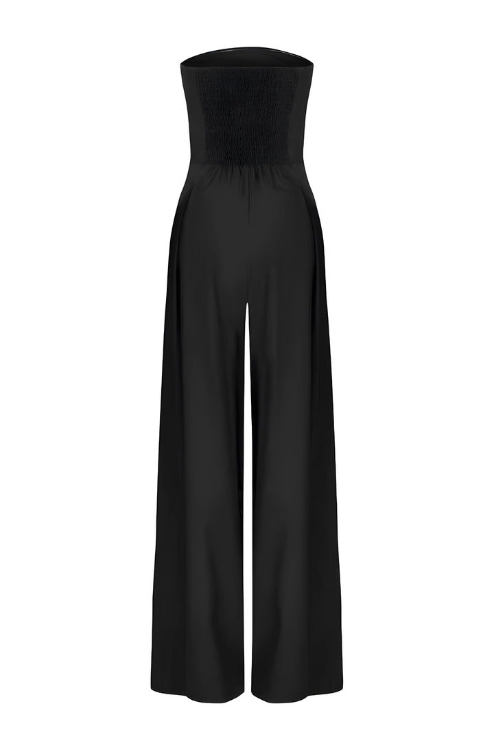 Valantomode | Effortless Radiance Strapless Jumpsuit for Women