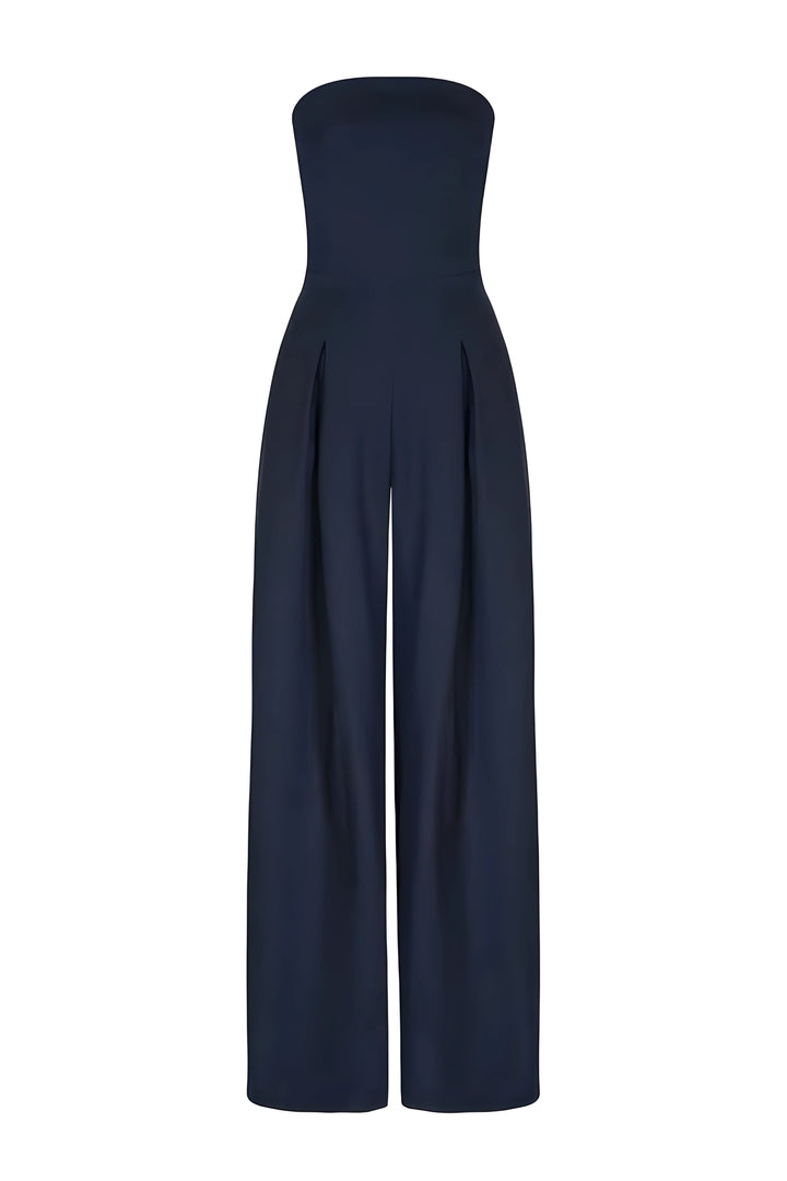 Valantomode | Effortless Radiance Strapless Jumpsuit for Women