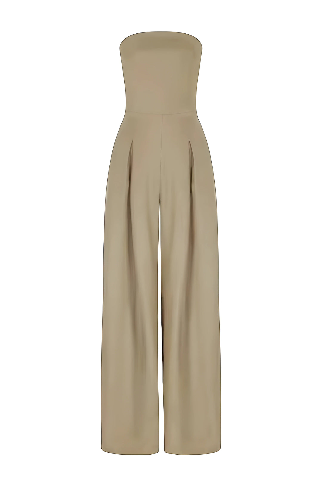 Valantomode | Effortless Radiance Strapless Jumpsuit for Women