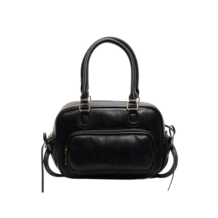 Valantomode | Linear Archival Courier – 3-in-1 Premium Vegan Leather Convertible Bag & Backpack