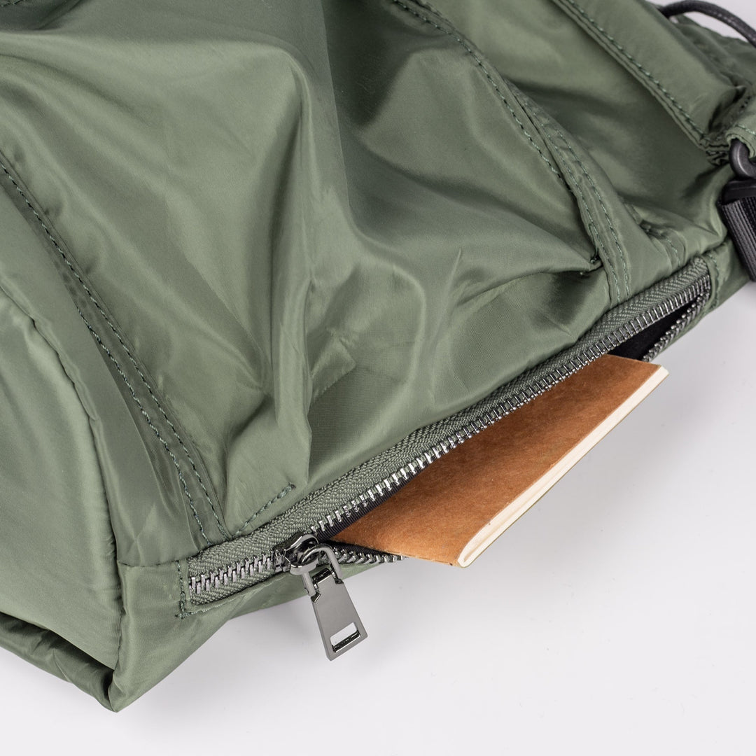 Valantomode | The ‘Aurelius’ Veridian Garrison – Women's High-Velocity Tactical Nylon Backpack
