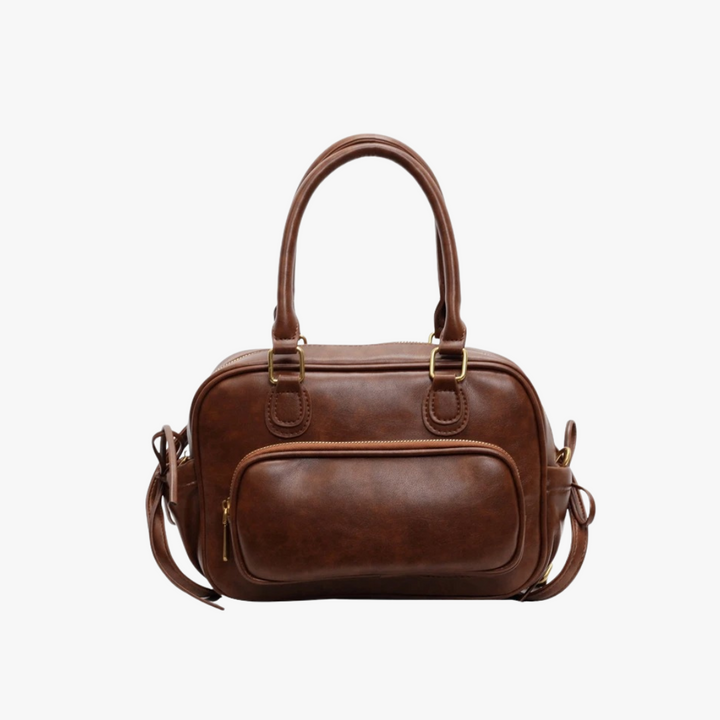 Valantomode | Linear Archival Courier – 3-in-1 Premium Vegan Leather Convertible Bag & Backpack