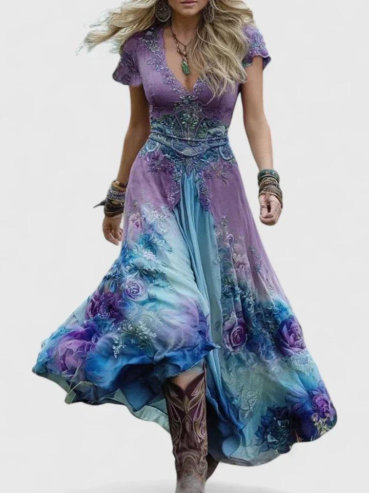 Valantomode | Chic Long Maxi Dress Perfect for Summer Events