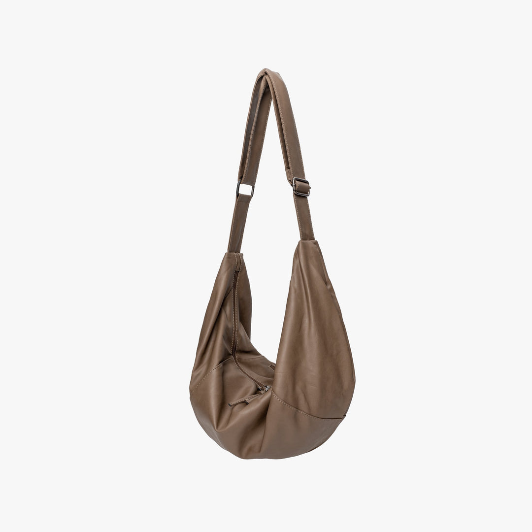 Valantomode | Aura Grand Slouch – 60cm Premium Vegan Leather Oversized Hobo Crossbody Bag