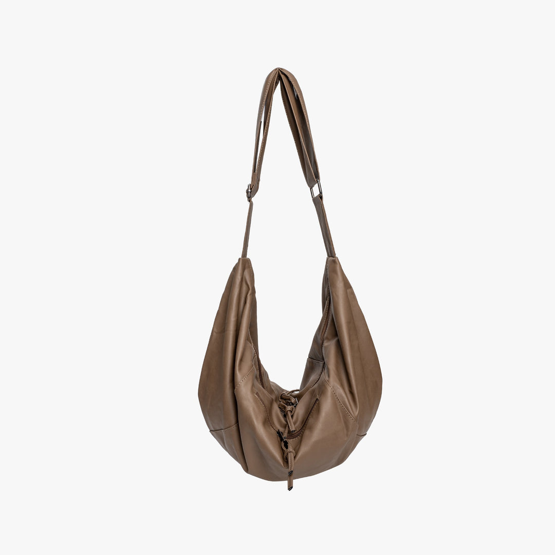 Valantomode | Aura Grand Slouch – 60cm Premium Vegan Leather Oversized Hobo Crossbody Bag