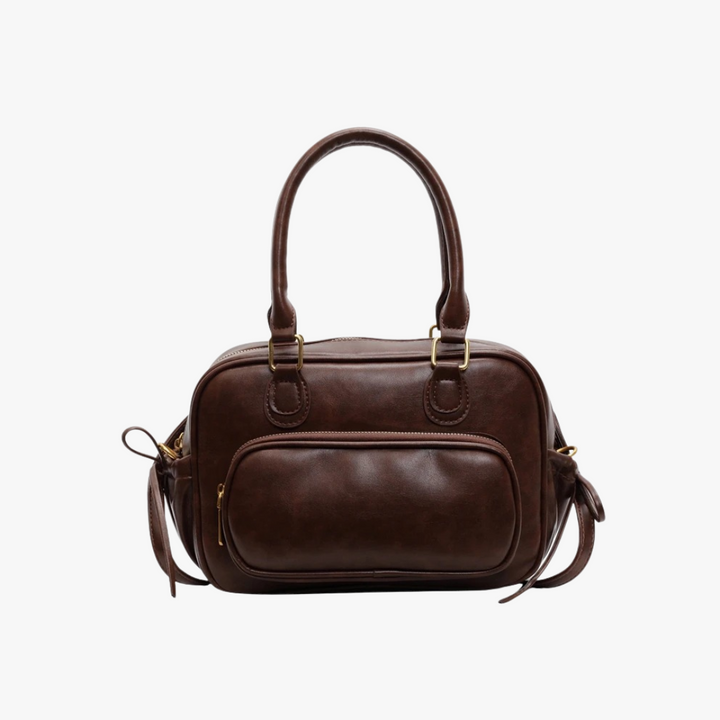 Valantomode | Linear Archival Courier – 3-in-1 Premium Vegan Leather Convertible Bag & Backpack