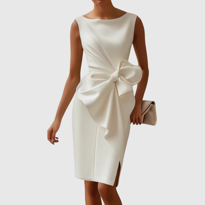 Valantomode | Chic Sleeveless Midi Dress for Effortless Summer Style