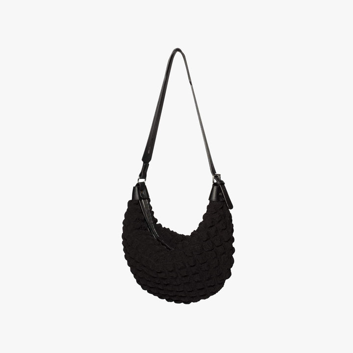 Valantomode | The Veridian Nimbus Logistics – Women's Premium Textured Cotton Cloud Puffer Bag