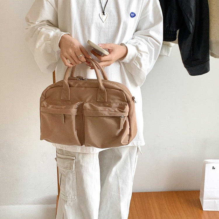 Valantomode | Nimbus Linear Crossbody – Ultra-Lightweight Technical Nylon Shoulder Bag