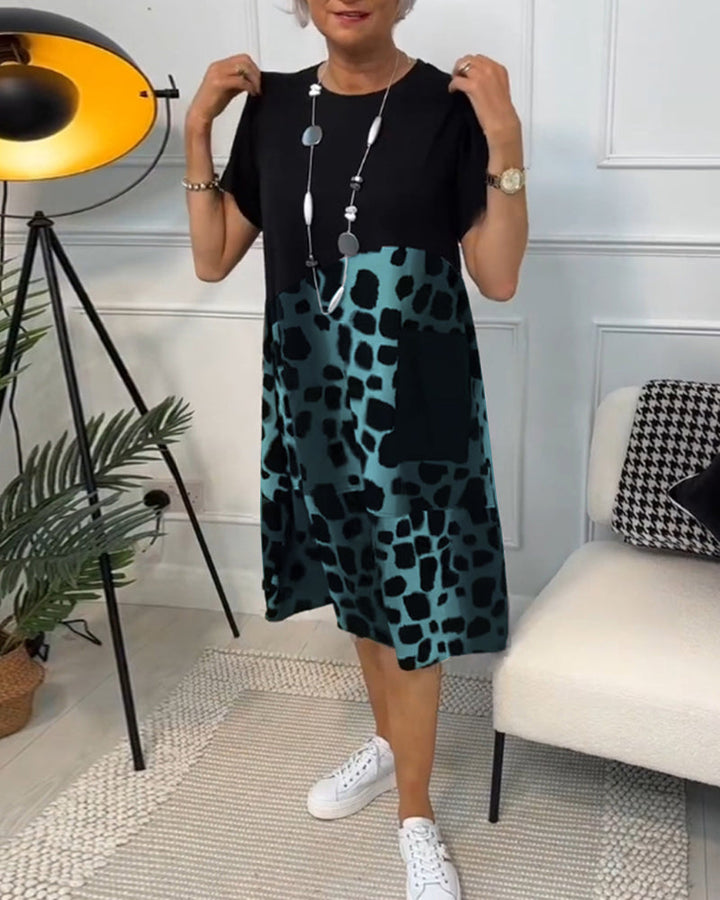 Valantomode | Dress with Animal Print