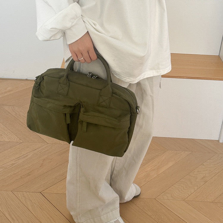 Valantomode | Nimbus Linear Crossbody – Ultra-Lightweight Technical Nylon Shoulder Bag