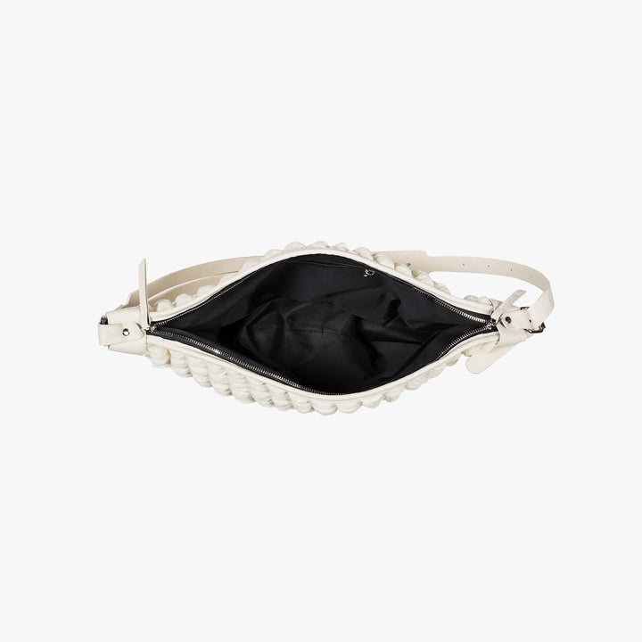 Valantomode | The Veridian Nimbus Logistics – Women's Premium Textured Cotton Cloud Puffer Bag