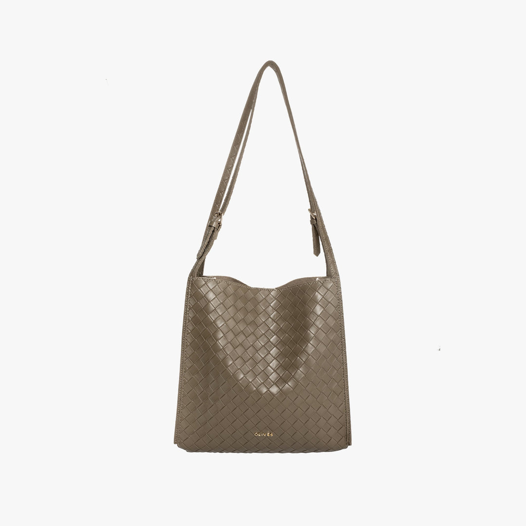 Valantomode | The ‘Aurelius’ Veridian Sovereign Monolith – Women's Premium Vegan Leather Executive Tote