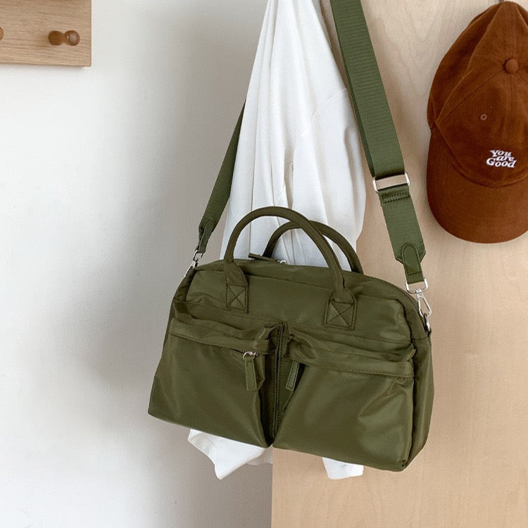 Valantomode | Nimbus Linear Crossbody – Ultra-Lightweight Technical Nylon Shoulder Bag