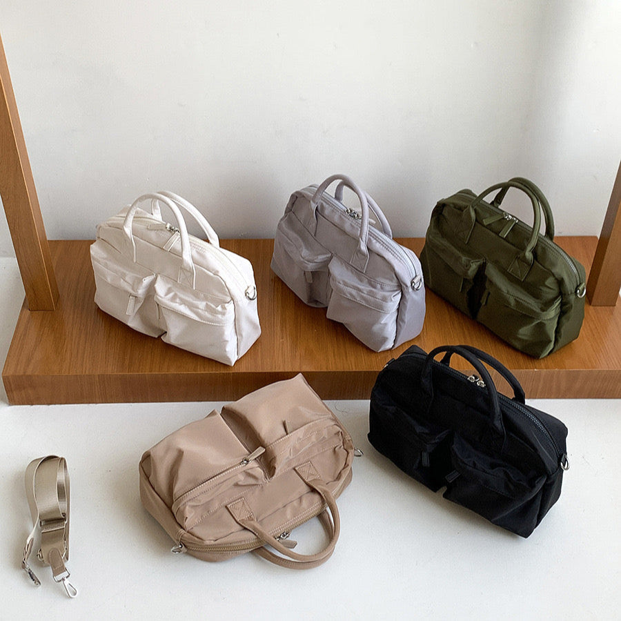 Valantomode | Nimbus Linear Crossbody – Ultra-Lightweight Technical Nylon Shoulder Bag