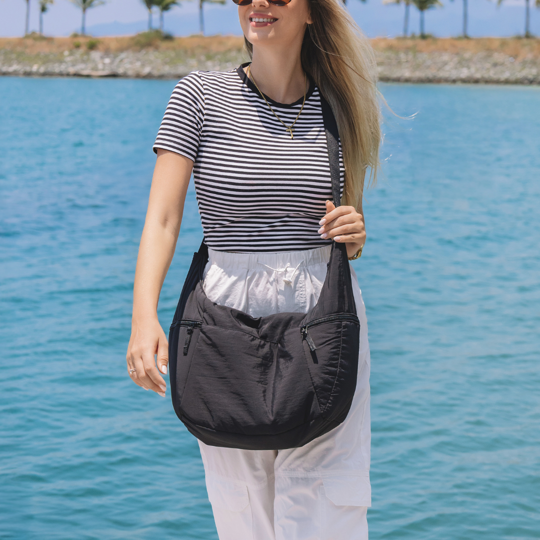 Valantomode | The ‘Aurelius’ Kinetische Puffer Garrison 2.0 – Women's Premium Padded Hobo Crossbody Bag