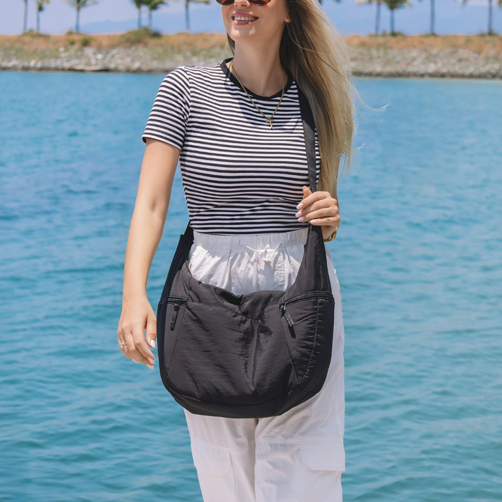 Valantomode | The ‘Aurelius’ Kinetische Puffer Garrison 2.0 – Women's Premium Padded Hobo Crossbody Bag