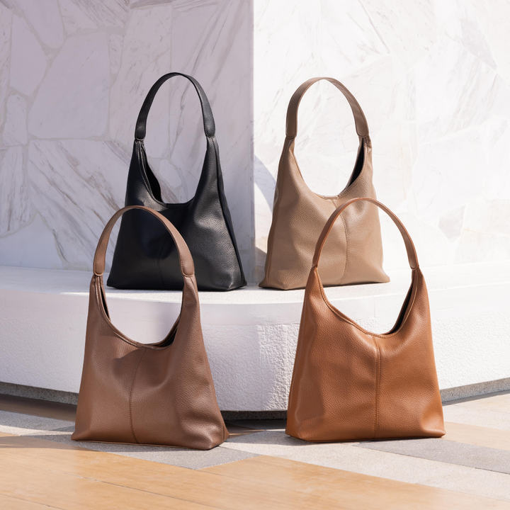 Valantomode | The Veridian Fluid Garrison – Women's Premium Vegan Leather Executive Hobo Bag