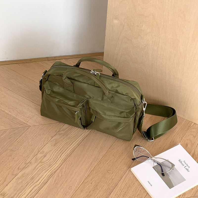 Valantomode | Nimbus Linear Crossbody – Ultra-Lightweight Technical Nylon Shoulder Bag