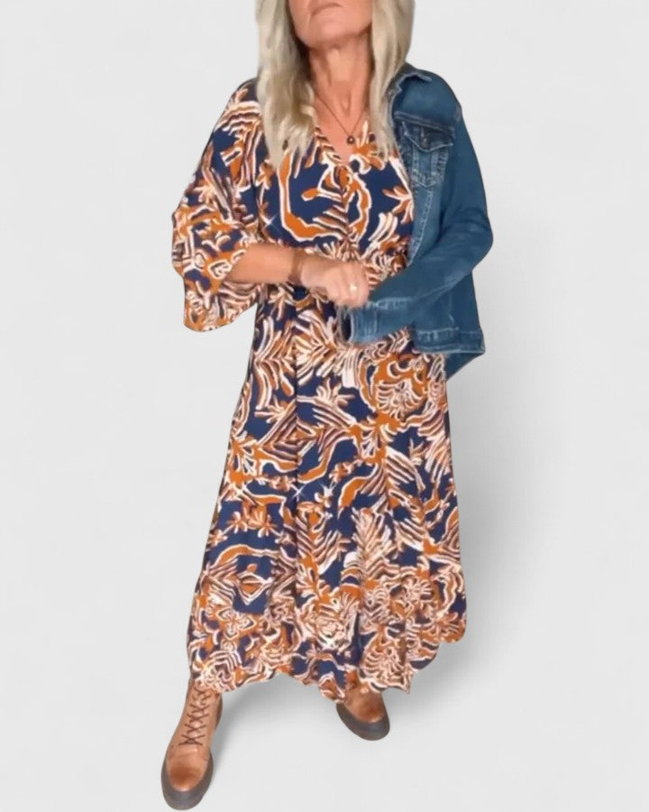 Valantomode | Chic Maxi Dress for Effortless Day to Evening Style