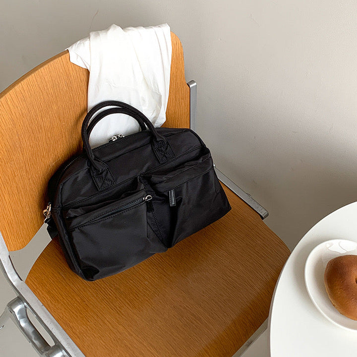 Valantomode | Nimbus Linear Crossbody – Ultra-Lightweight Technical Nylon Shoulder Bag