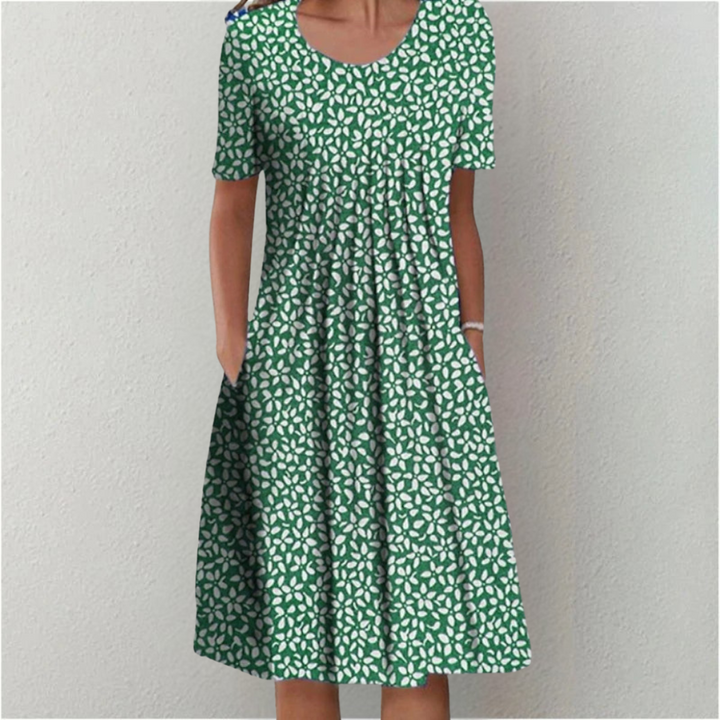 Valantomode | Chic Long Sleeve Dress for Holiday Celebrations