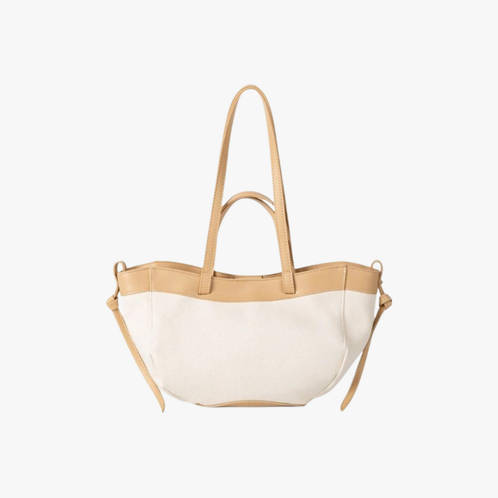 Valantomode | Odyssey Horizon Garrison – Premium Textured Canvas & Vegan Leather Structured Tote
