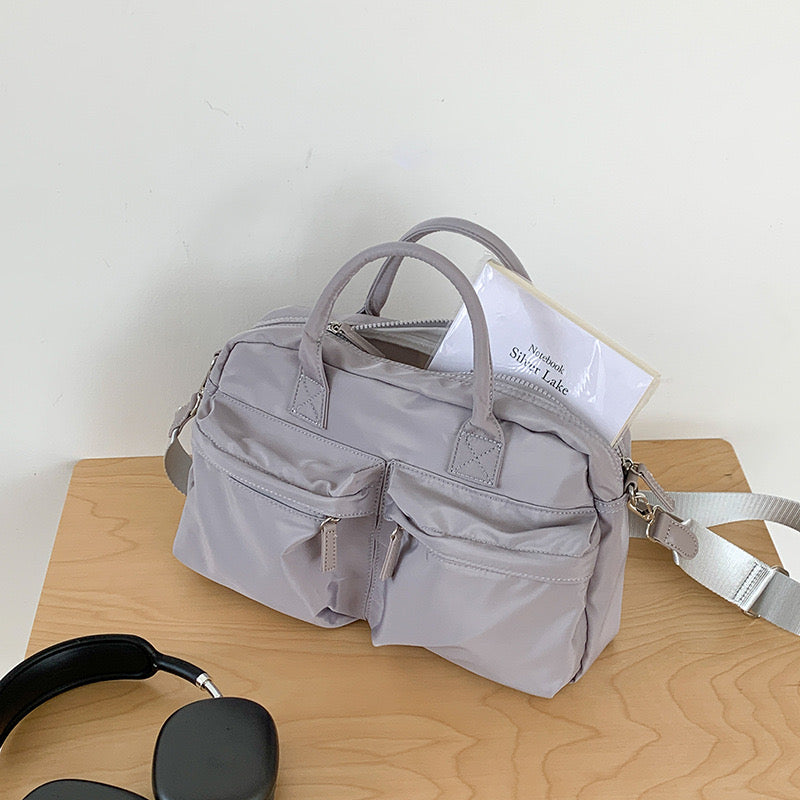 Valantomode | Nimbus Linear Crossbody – Ultra-Lightweight Technical Nylon Shoulder Bag