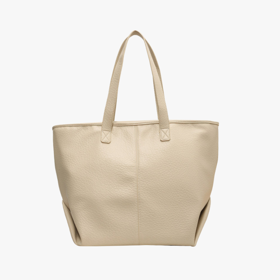 Valantomode | Aria Grande Soft-Touch Tote – Premium Vegan Leather Large Everyday Shoulder Bag