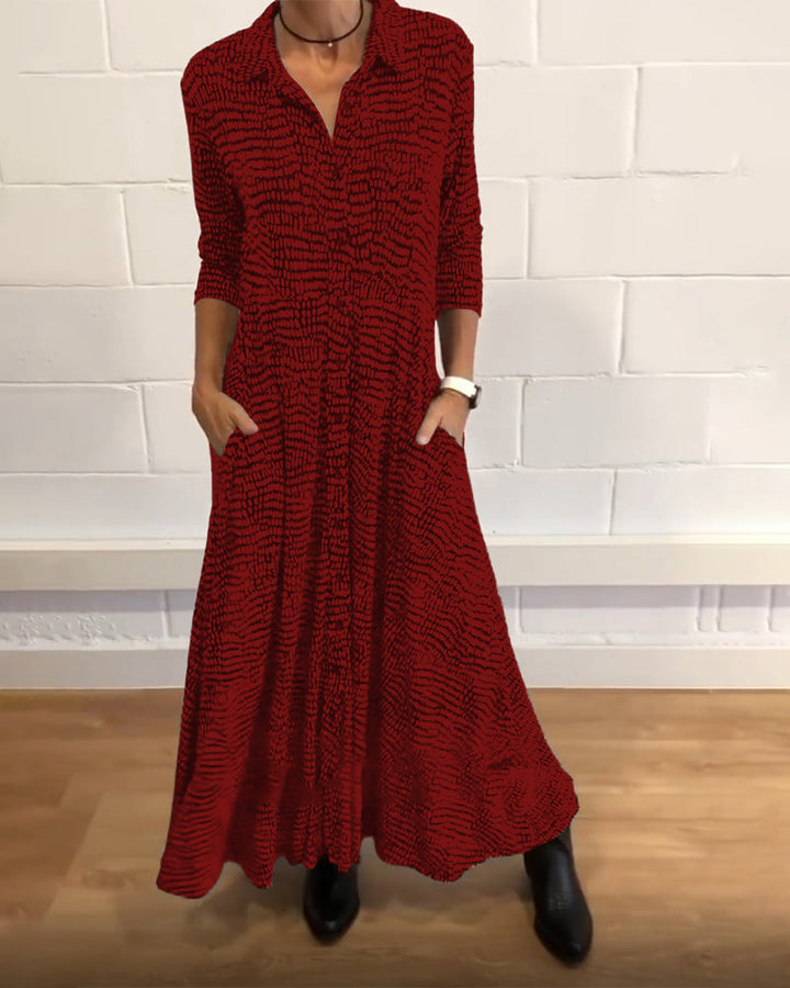Valantomode | Stylish Midi Dress for Effortless Summer Elegance