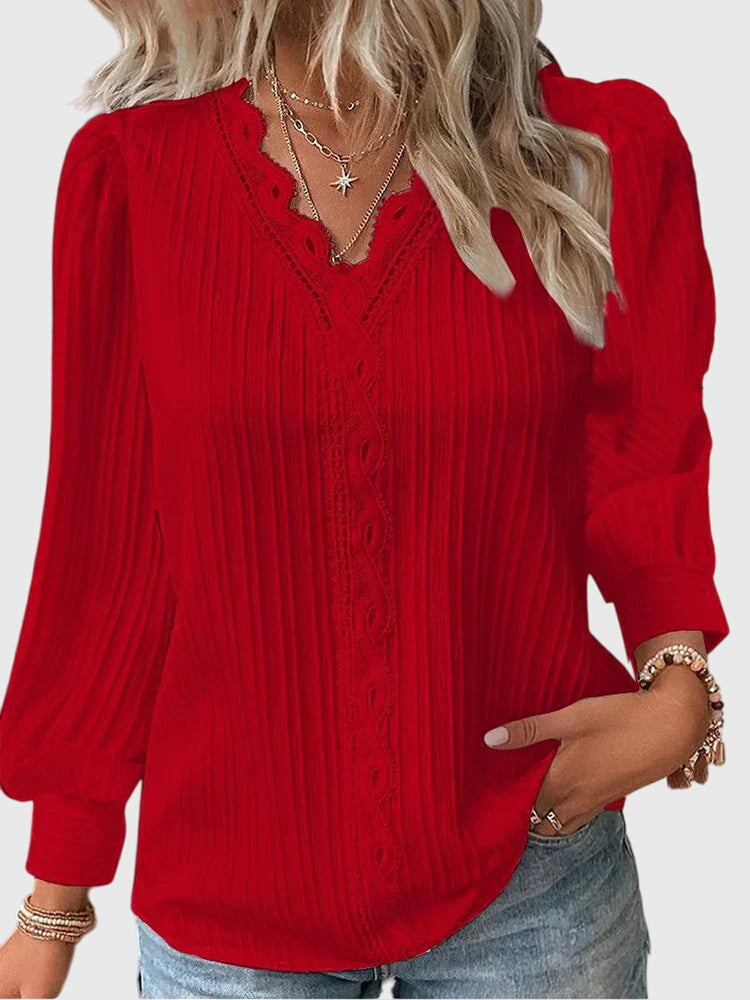 Valantomode | Blouse Pullover Elegant Design