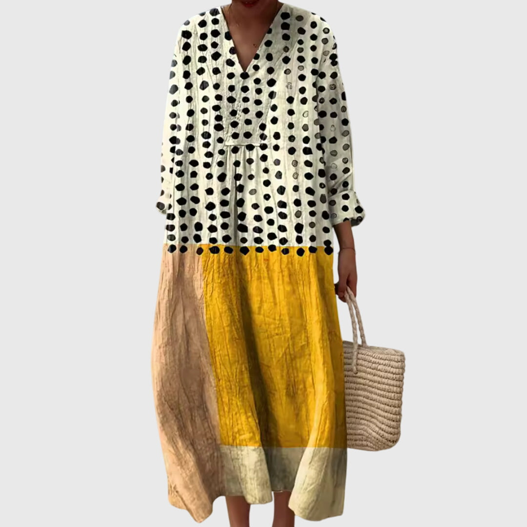 Valantomode | Chic Geometric Dress for Trendy Women’s Fashion