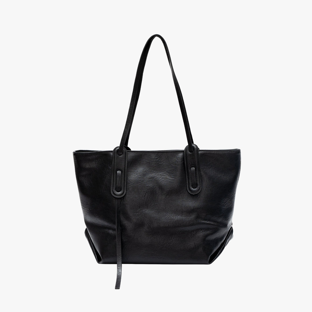 Valantomode | Aspen Horizon Tote – Premium Vegan Leather Large Professional Shoulder Bag