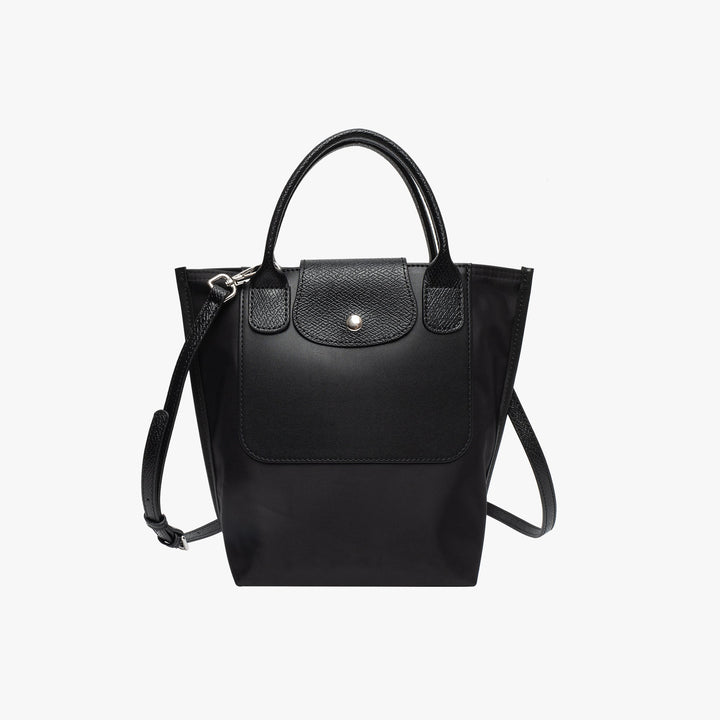 Valantomode | Nimbus Midi Garrison – Upcycled Nylon & Vegan Leather 2-in-1 Tech Tote
