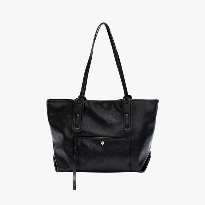 Valantomode | Aspen Horizon Tote – Premium Vegan Leather Large Professional Shoulder Bag