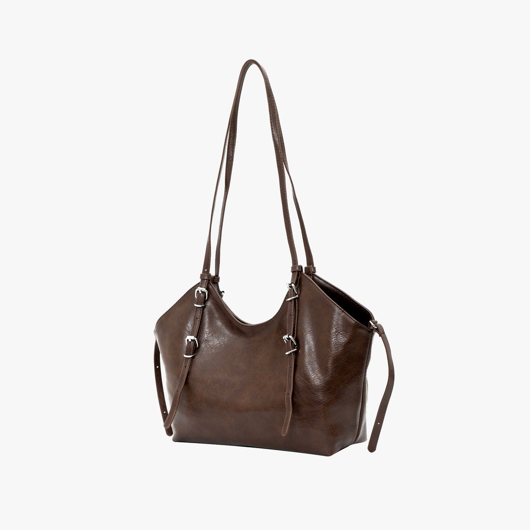 Valantomode | Amara Horizon Executive – Premium Vegan Leather Large Professional Shoulder Bag