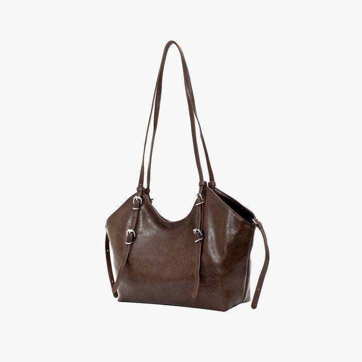 Valantomode | Amara Horizon Executive – Premium Vegan Leather Large Professional Shoulder Bag