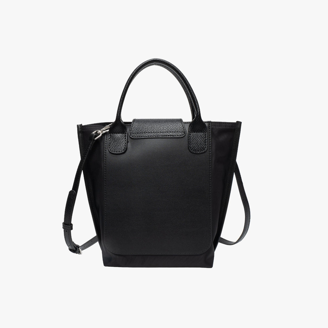 Valantomode | Nimbus Midi Garrison – Upcycled Nylon & Vegan Leather 2-in-1 Tech Tote