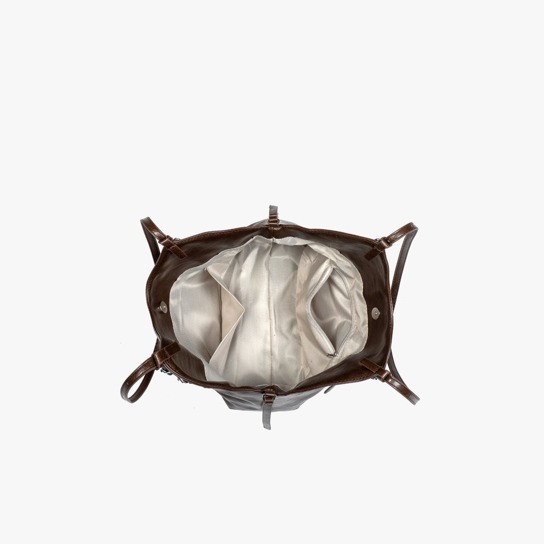 Valantomode | Amara Horizon Executive – Premium Vegan Leather Large Professional Shoulder Bag