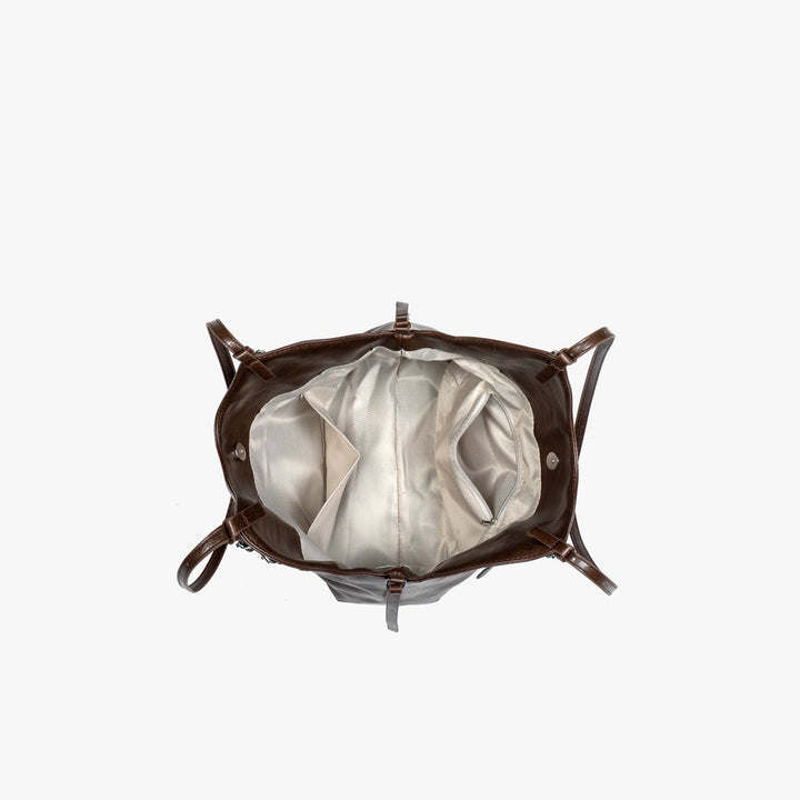 Valantomode | Amara Horizon Executive – Premium Vegan Leather Large Professional Shoulder Bag
