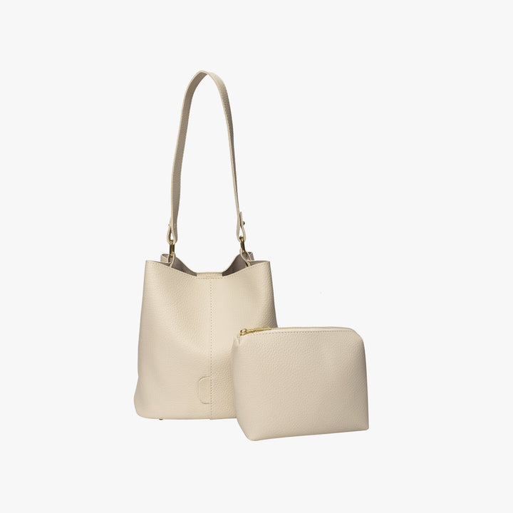 Valantomode | The Veridian Cylinder Garrison – Women's Premium Vegan Leather Bucket Bag