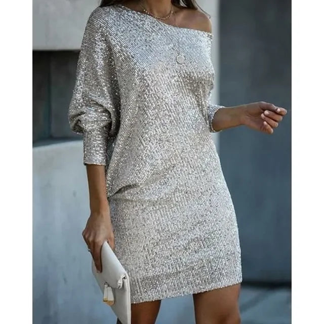 Valantomode | Women’s Sequin Dress for Glamorous Evening Events